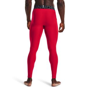 Under Armour Men's HeatGear Armour Leggings - Red/White